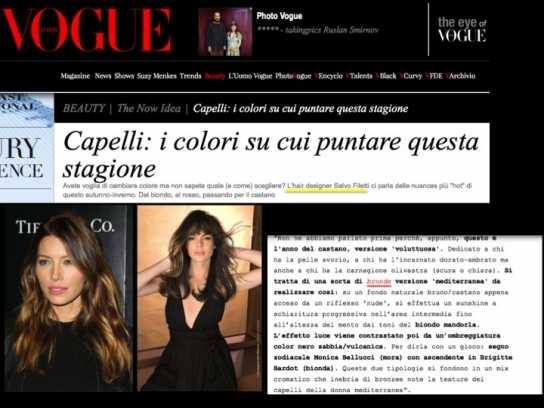 Vogue.it | Capelli: i colori su cui puntare questa stagione